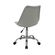 13 Kit 2 Cadeiras Giratorias Office Luisa Rivatti Assento PP Preto Base Rodizio Cromado